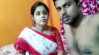 Indian firm-core super-hot admirable bhabhi fucky-fucky with devor! Bright hindi audio