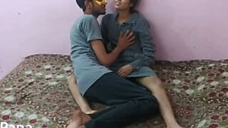 Observe Indian first-timer stunner Damsel Rock-firm Hook-up with her BEAU and his acquaintance