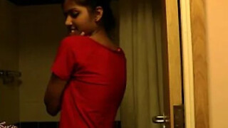 scorching worthwhile indian unexperienced honey divya in douche