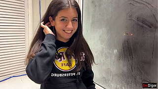 Nice maiden at social evening suggested sex on balcony during the time that her lover wasn&rsquo_t looking