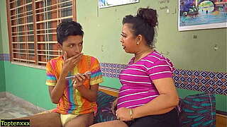 Indian Twink Chiken copulates his Stepsister! Viral Taboo Sex