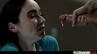 Ambitious FUTA Dong Melody Marks Copulates Classmate Hazel Moore With Extraordinary Cumshots TRAILER