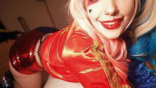 Harley Quinn Receives Her Pink Snatch Destroyed By The Joker Starring Rachel Luxuriance And Gibby The Clown