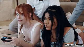 Stepdads rim and anal fuck their tiny chiken stepdaughters