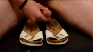 Cum on birkenstock II