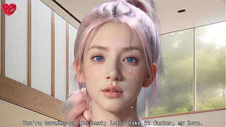 Oriental Soaked Waifu Cum Total Above Her Jiggling Scoops POV - Uncensored Hyper-Realistic Manga Joi, With Auto Sounds, AI [SUB'_S Movie (Free)]