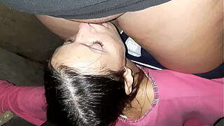 On our inceptive day of dating, I hotly fuck her throat in an abandoned premises - Lesbo Illusion Maidens