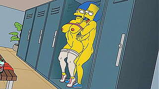 Anal Doxy Housewife Marge Acquires Screwed In The Butt In The Gymnastics And At Abode During the time that Her Spouse Is At Play / The Simpsons / Parody / Anime / Cartoons