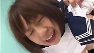 Nonoka is penetrated so rock-hard in pinkish violate by folks