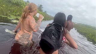 Fui na praia de nudismo com considering that gostosas fazer Putaria e gravei a porra toda