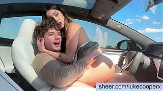 Consummate Small Chanel Camryn Rides Vast Knob In Road Travel