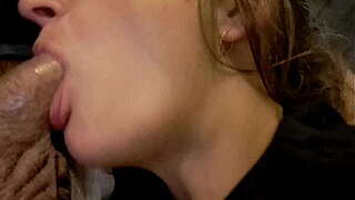 Fere cums in my face hole