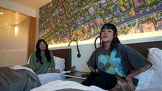 Caught my sweetheart cheating on me with my step sister and overspread em in cum - Effy Angel and Cami Strella