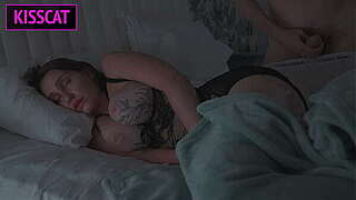 S2E4: Hawt Step mommy invites step son in share daybed and rides on wang in cowgirl whilst this chab rest