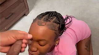 Slimpetitee Luv to acquire her meet conclude in cum
