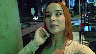 COLOMBIAN Chiken has risky State SEX with outlander in a restaurant bathroom! - Abella Olsen