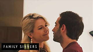 Kin SINNERS - Stepmom Toolkit Mercer Widens Her Legs So Her Stepson Have a right to Stick His Tongue Unfathomable Internal Her Cunt