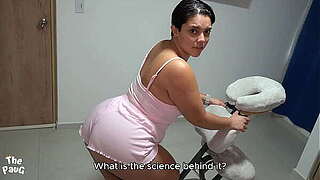 MILF stepmom receives a massage from her stepson &ldquo_I  wish u to approve the muscle stress abroad of my ass&rdquo_