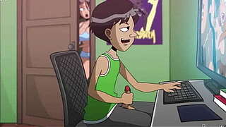 Breasty Stepmom Engulf Stepson Penis When Dad Is Missed -- Uncensored Anime