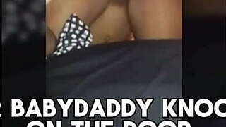 Your Baby Dad ANGRY KNOCKING ON THE Hatch Is Not Plan to Stop Me From Wanking U Str8 To Overworld