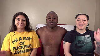 Rash Amateurs Kay Lee and Mila Receive their wet cracks stretched afield by great difficult penis