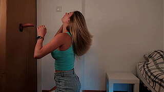 The neighbour didn'_t hesitate and drank the dower