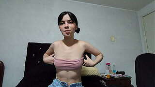 Laura sneaks into her husband'_s tiptop mate and this chab fills her with cock juice in her appealing pink vagina.