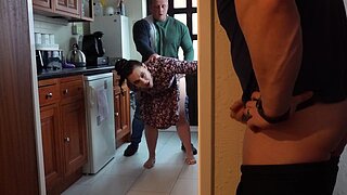 Ambitious Ass Wife Acquires Creampied By Paramour since Cuckold Spouse Watches and Jerks Off