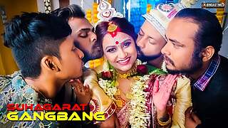 Group-sex Suhagarat - Besi Indian Wife Very First Suhagarat with Four Spouse ( Stout Episode )