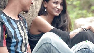 A Hawt DESI JUNGLE SEX OF Sweet COUPLE, HARDCORE DESI SEX