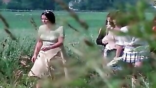 Retro Twink Playgirl Liked Xxx 3some Fuck On The Glade