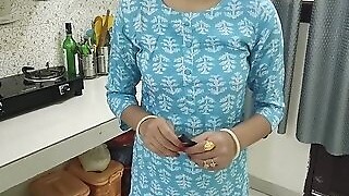 Indian Bengali Mummy Stepmom Training Her Stepson How To Intercourse With Gf!! In Cook-room With Clear Filthy Audio