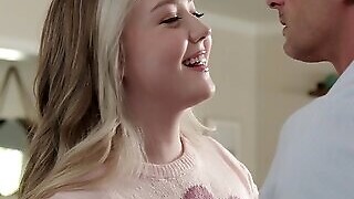 Bashful Blonde Eva Nyx Gasps On A Biggest Wang And Gets Screwed Tough