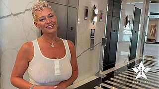 Beautiful Breasty IG Model Bonks A Fan This babe Only Met In The Inn Hallway - Kaden Kole Dad JM