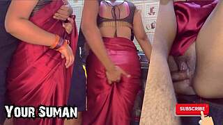 Constituent 2 , Indian hot stepmom caught by stepson during the time that talking to her friend