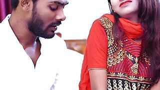 My Nice Desi Hot Freshly Wife Doesn't crave me to go Office for entire Day ( Hindi Audio )